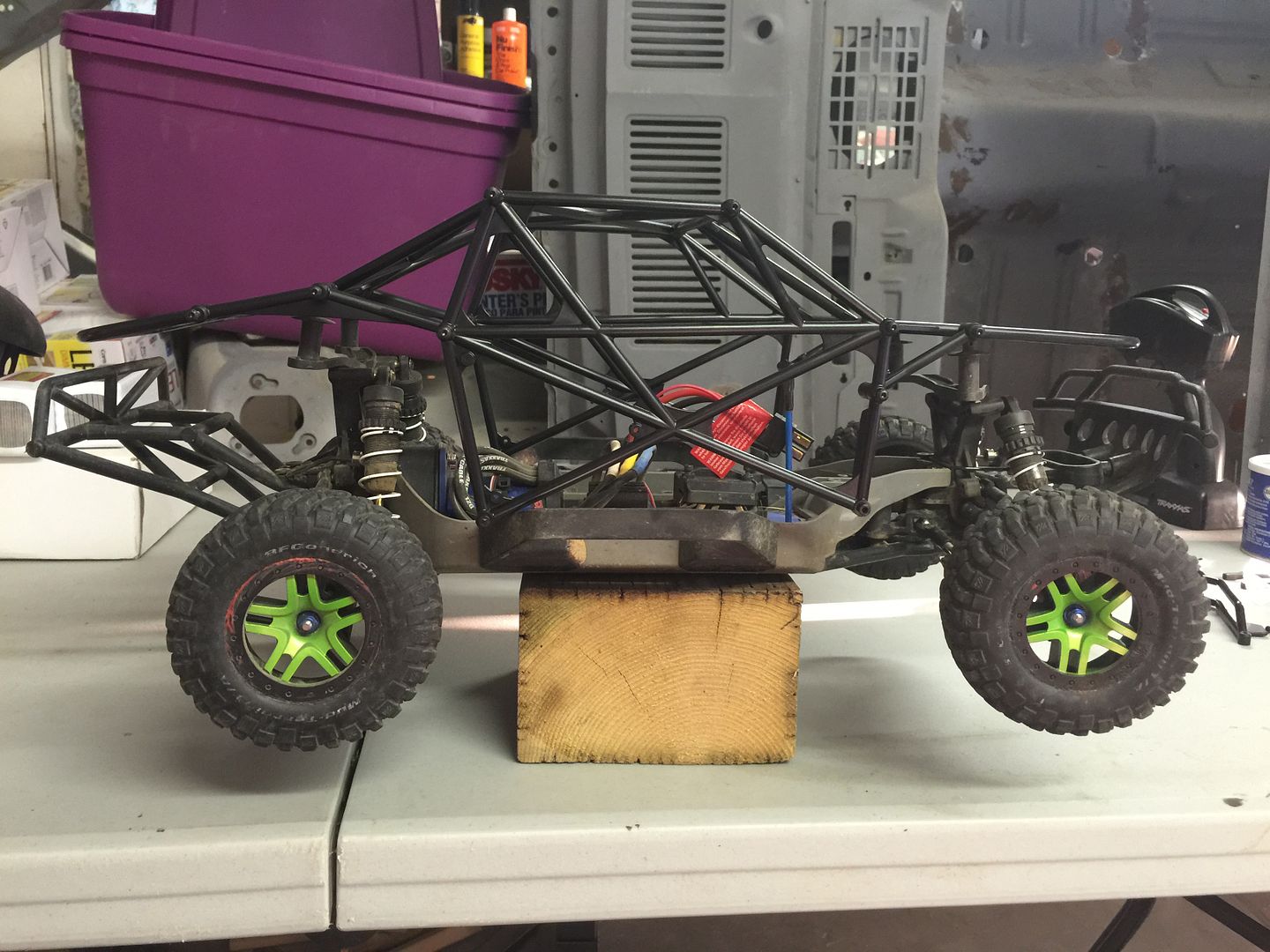 integy roll cage slash 2wd